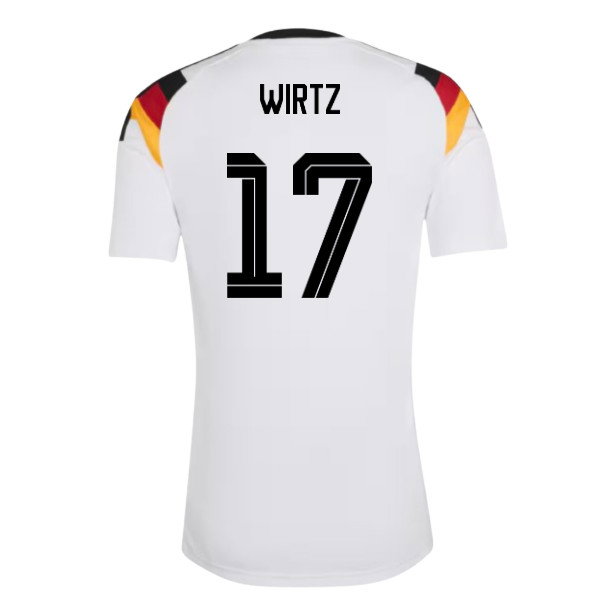 2026-2027 Germany Home Fan Jersey (Wirtz 17)-SoccerKits Hub | Buy Soccer Jerseys Online
